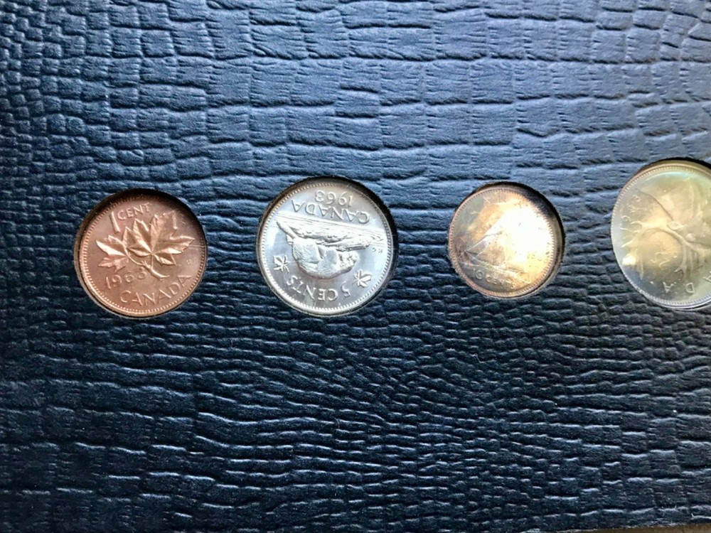 Group of (4) Canada Silver Mint Sets.