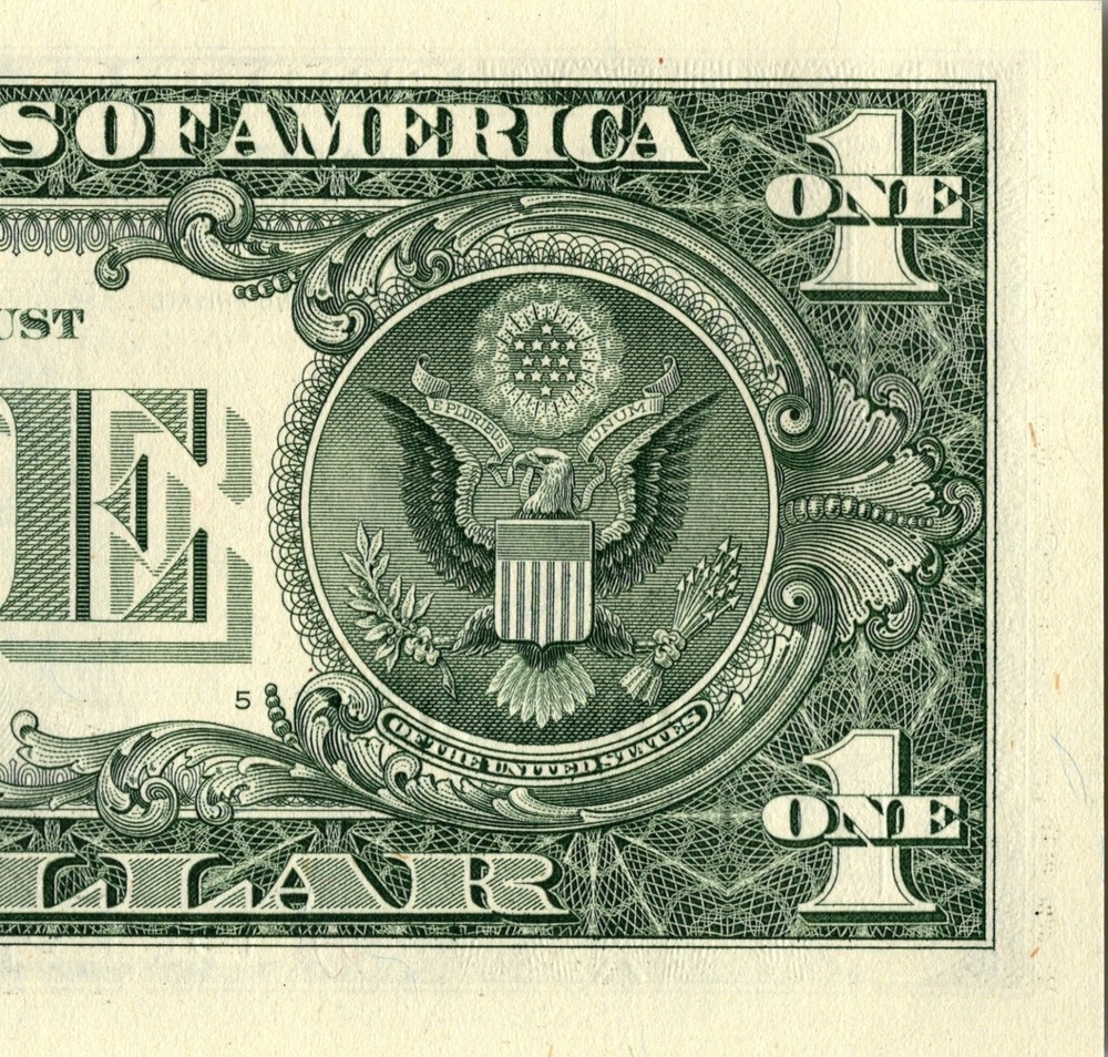 2021 D Star Note One Dollar Bill Regular Run Pack Note D08561034*
