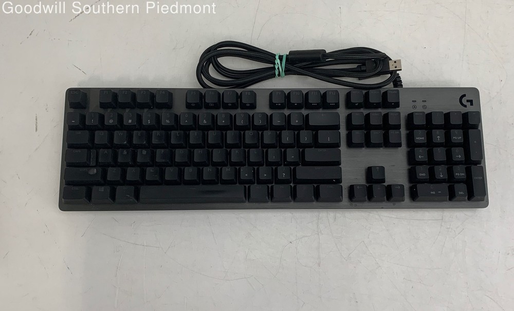 Logitech G512 Carbon USB Wired Mechanical Keyboard GX Brown Switches - Tested