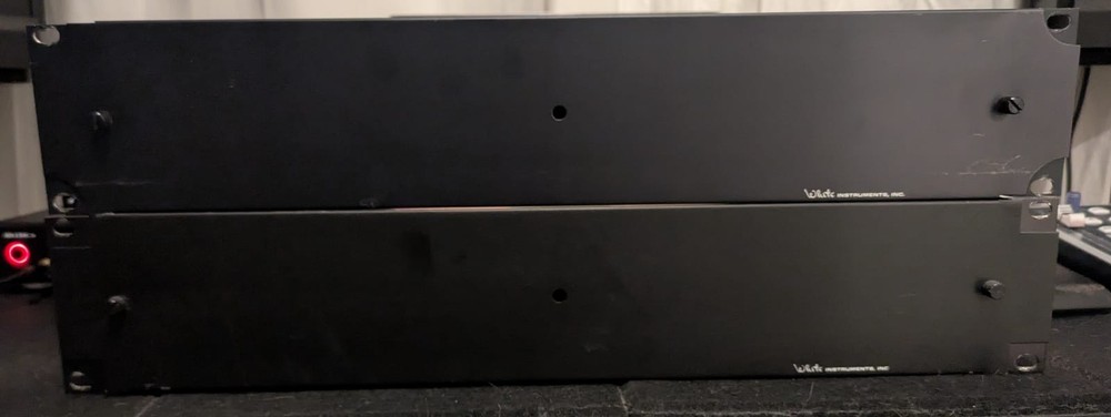 White 4320 27 band passive EQs including covers (pair)