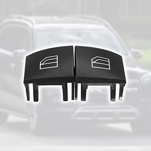 4pcs Driver Window Switch Button Covers Power Window Master Switch Repair