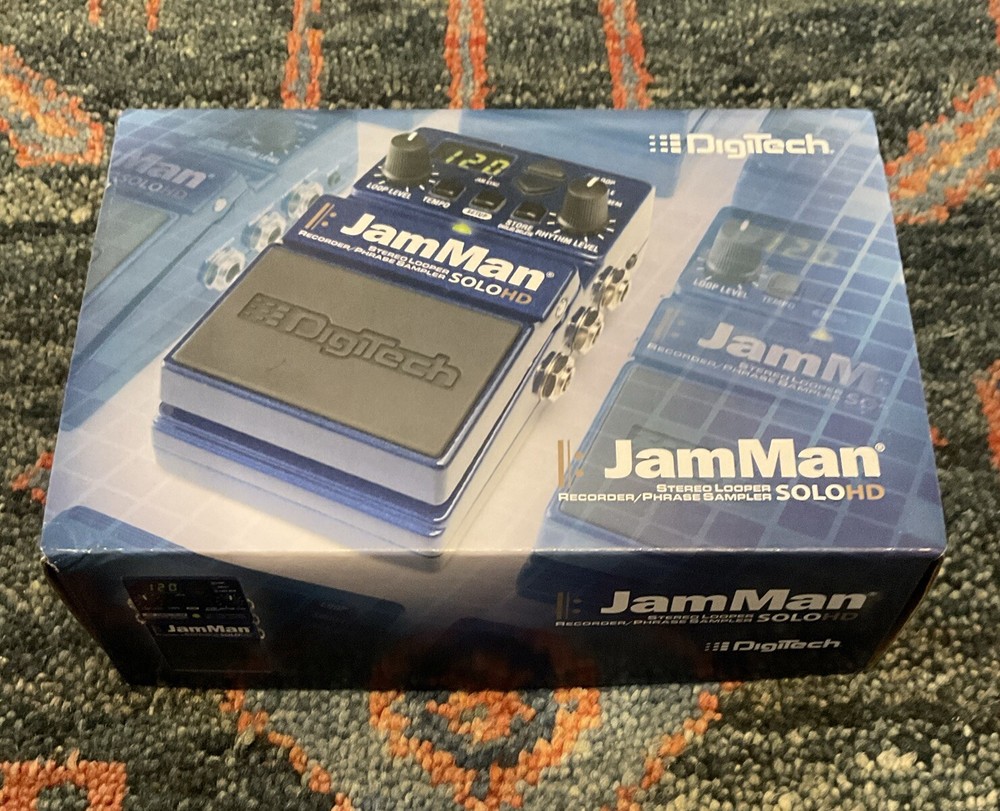 DigiTech JamMan Solo HD Compact Stereo Looper Pedal