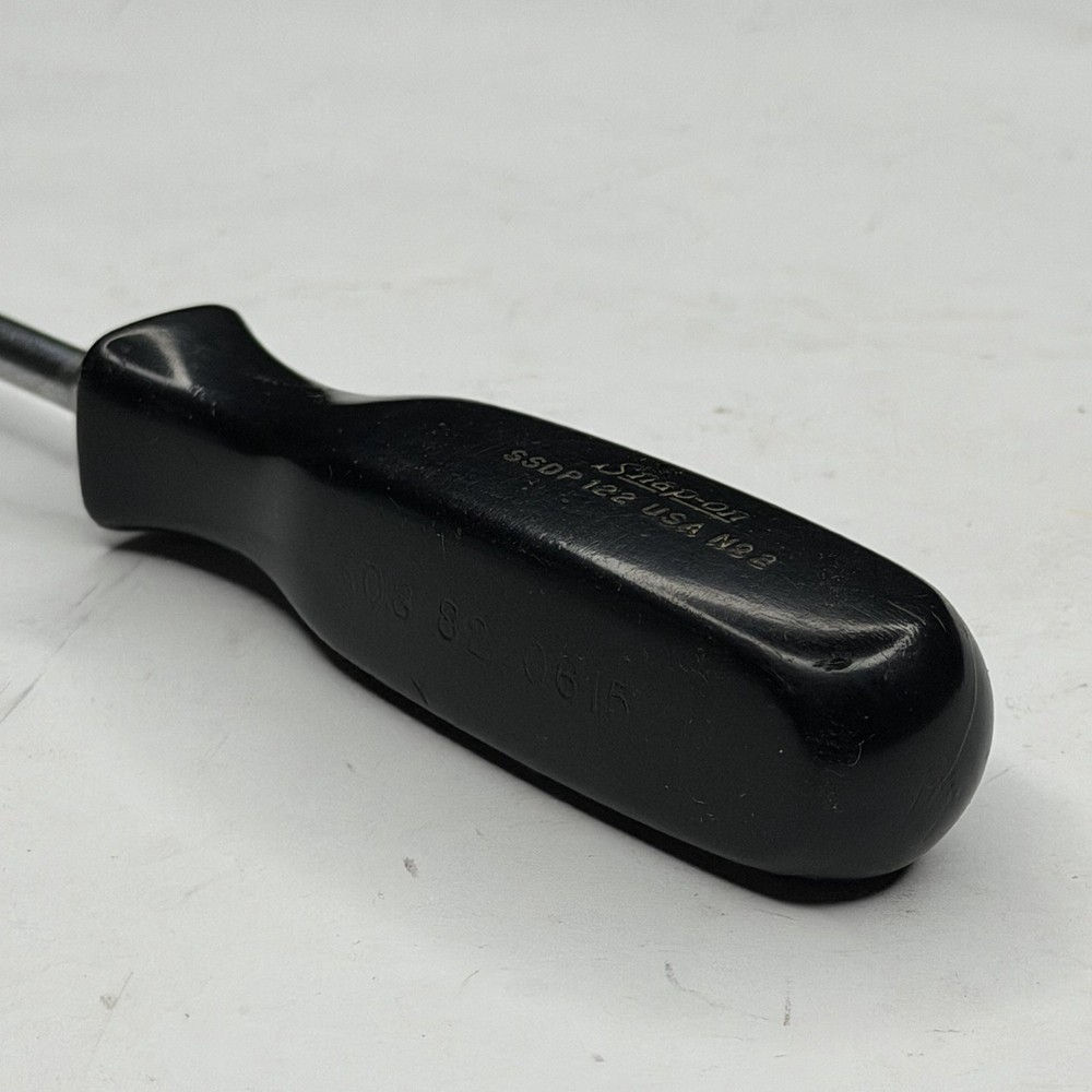 Snap On Tools SSDP12 #2 USA Phillips Screwdriver Black Hard Handle
