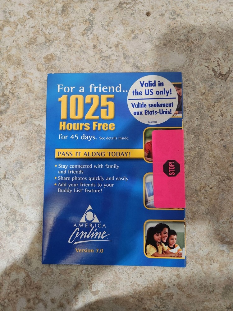 AOL America Online Version 7.0