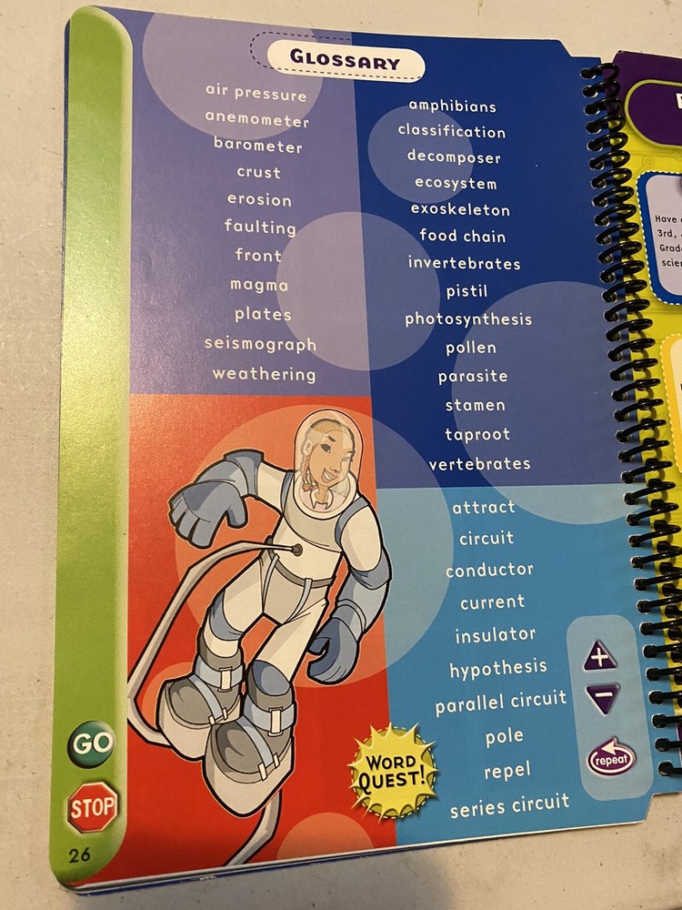Quantum Pad Learning System - 4th Grade SCIENCE Book ONLY