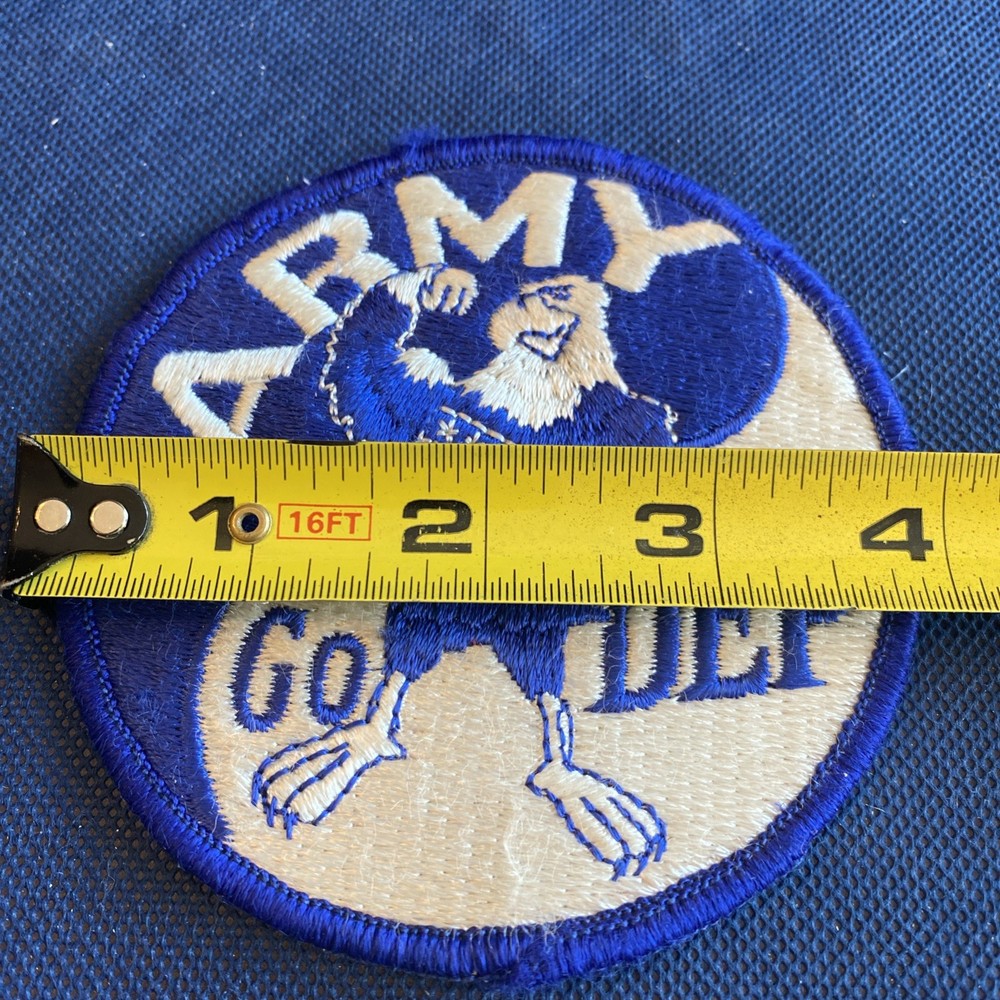 DELAYED ENTRY PROGRAM CLOTH PATCH U.S. ARMY EAGLE GO DEP VINTAGE MILITARY 4 Inch
