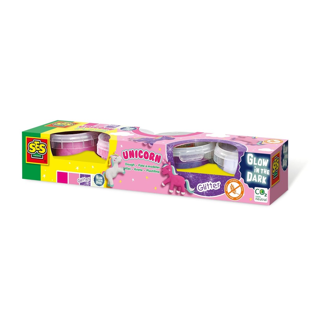 SES Creative 00471 Dough unicorn 4x90gr