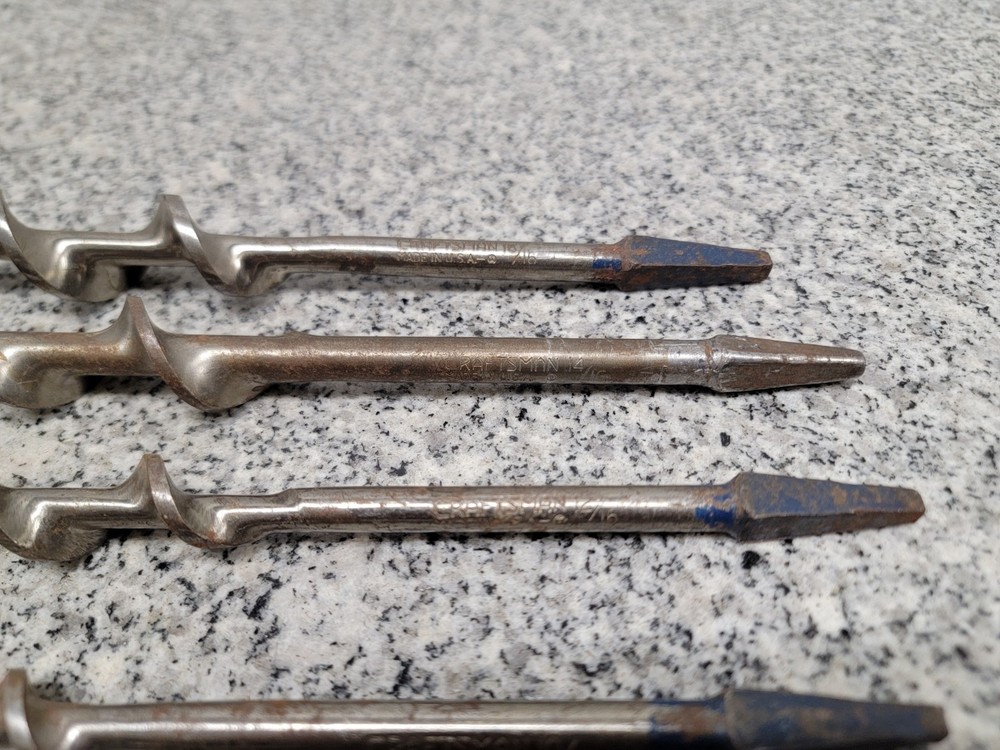 Vintage Craftsman 8-pc Auger Bit Set