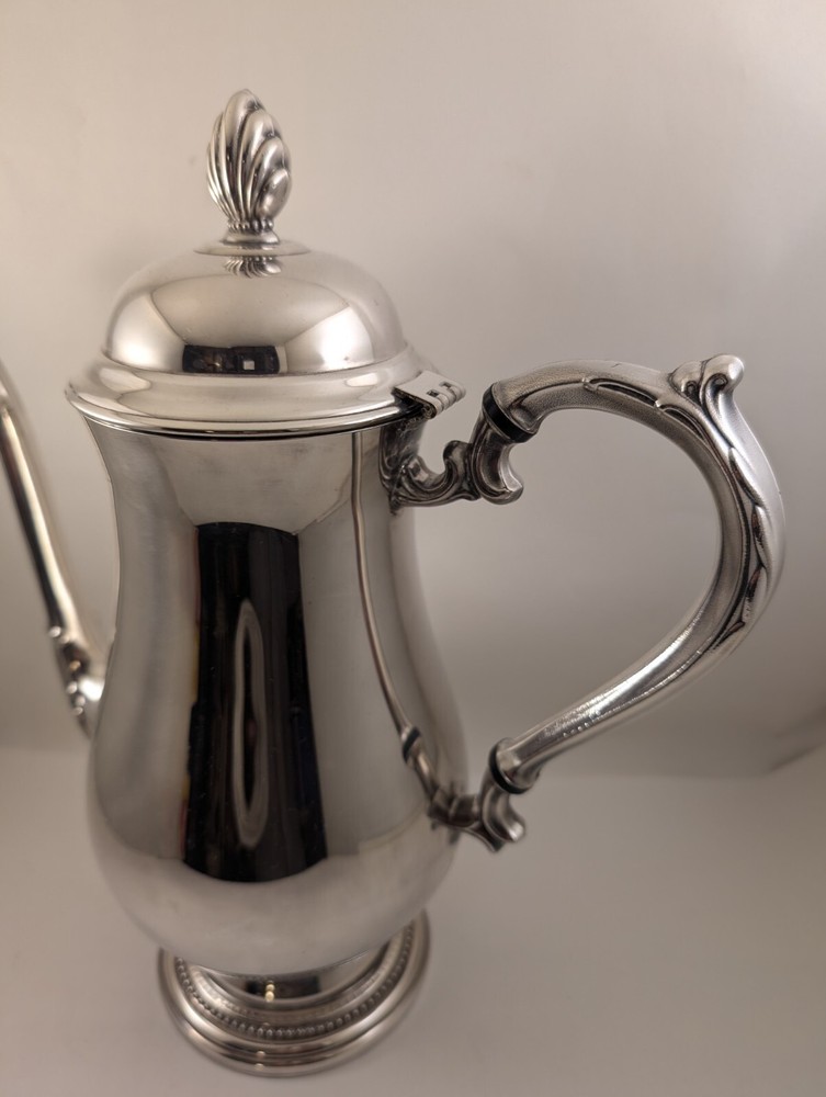 Vintage Oneida JEFFERSON Hollow-Ware Silverplate Coffee Pot