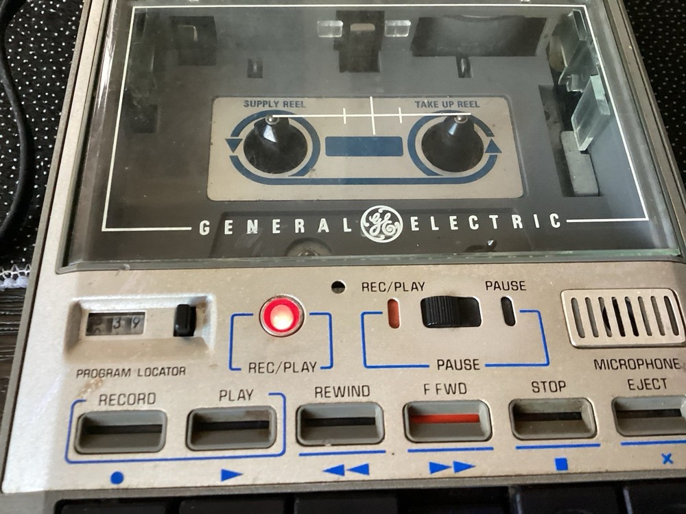 GE VTG Computer Program Data Recorder 3-5158 Tested And Working Has Box