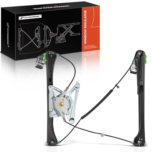Power Window Regulator Without Motor Compatible with Audi A4 Front Driver(LH)