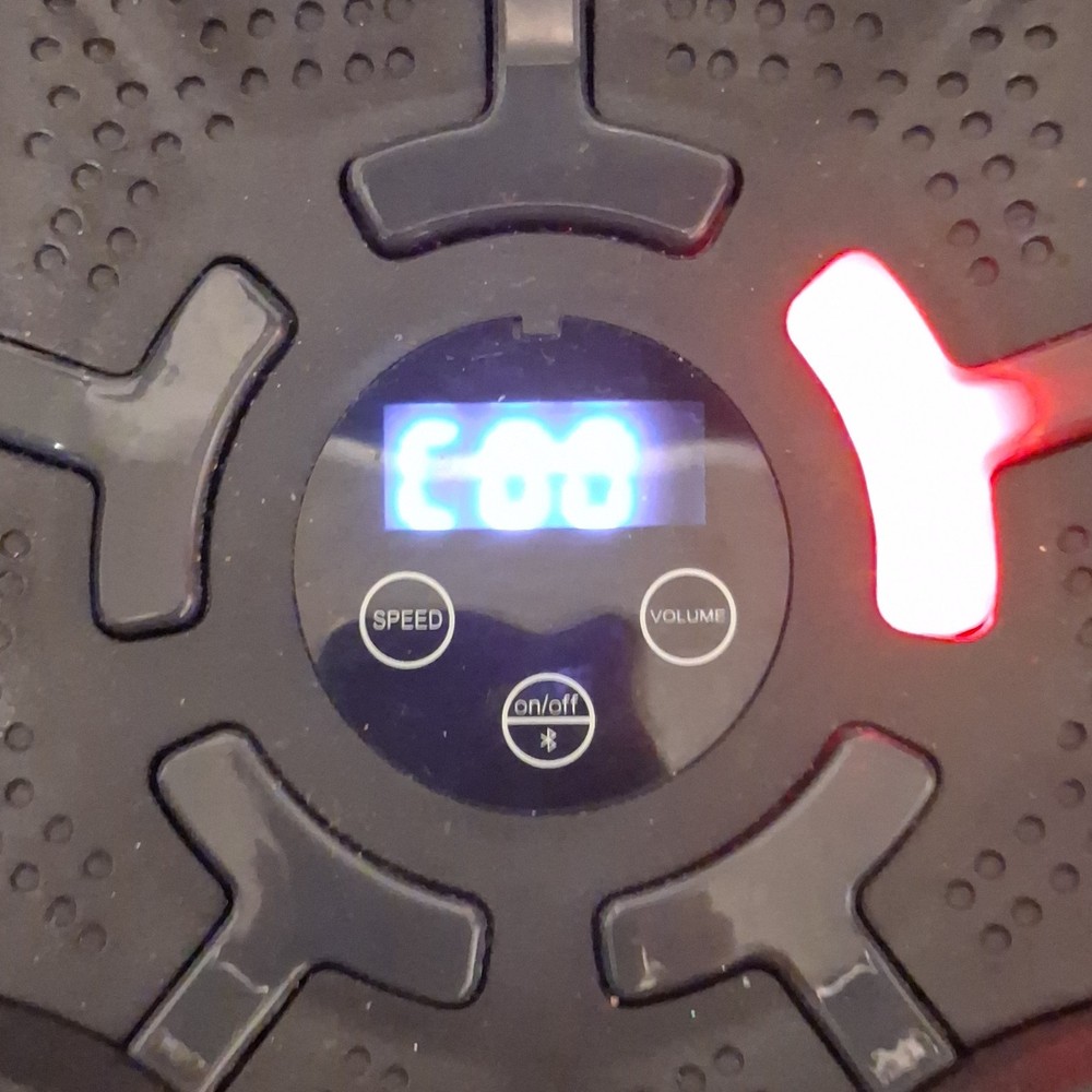 5-Pad Electronic Drum Pad with LED Display, Adjustable Speed & Volume, Digital