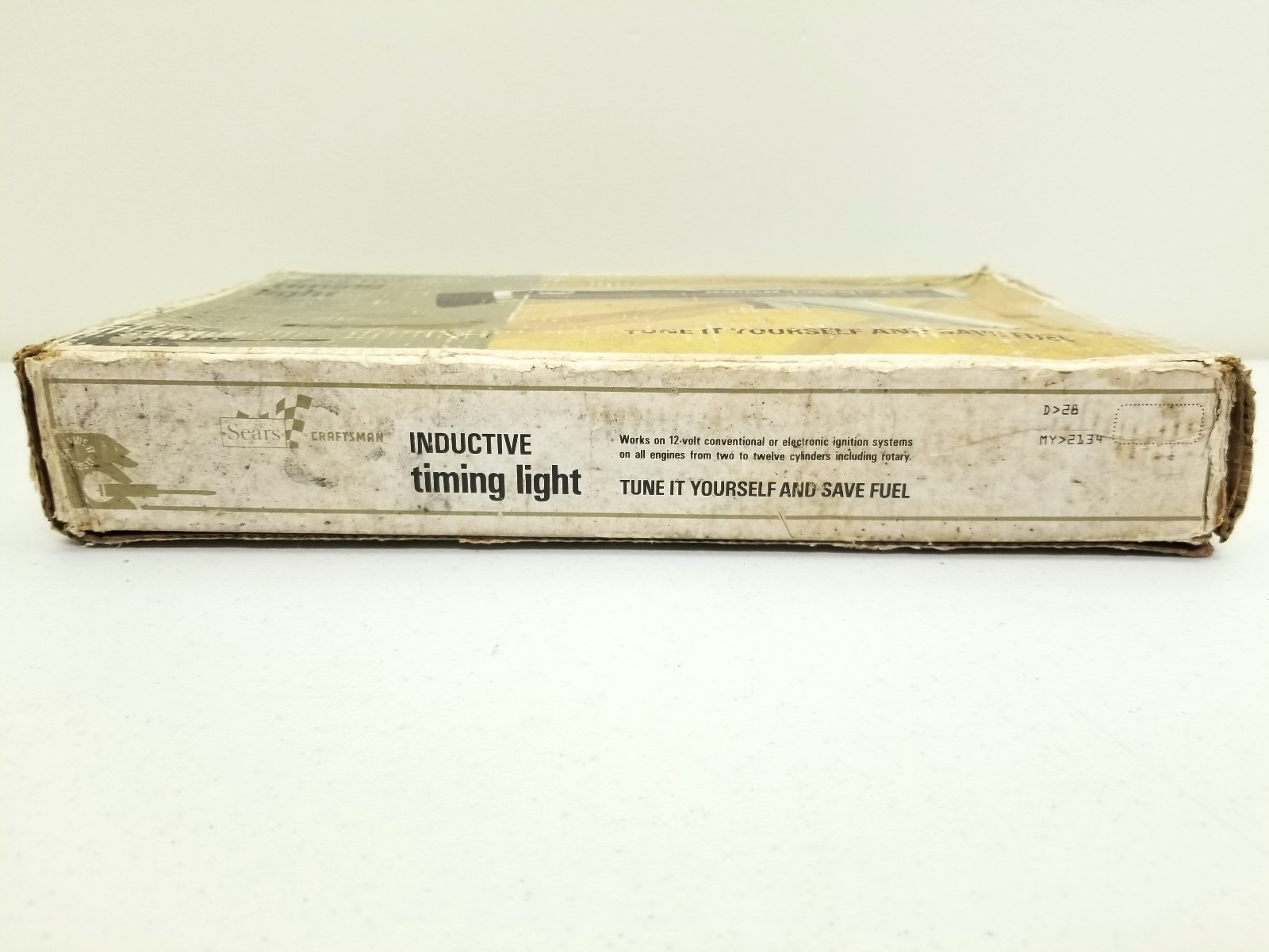 Vtg. Sears Craftsman Inductive Timing Light Gun 28-2134 w/Original Box UNTESTED