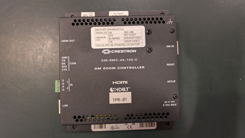 Crestron DM-RMC-4K-100-C   DM Room Controller