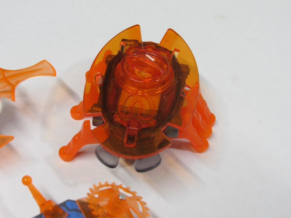 HEXBUG Lot -Gladiators Luminon & Spartera, nano Battlebot Bite Force Push Strike