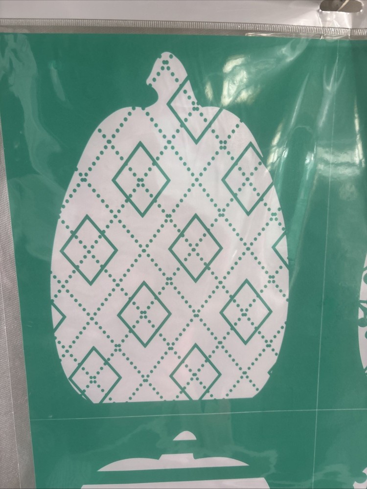 Pumpkin Patterns New Chalk Couture Transfer 18"x18" RETIRED