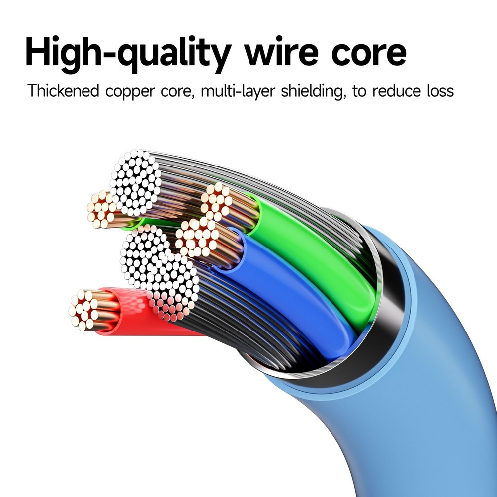IQlionco 6FT FTDI USB to Micro Console Cable, 2.0 Cable Blue