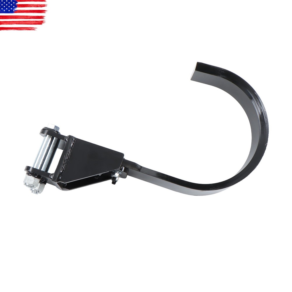 Black 370mm Tree Digging Blade Root Cutting Tool For Mini Excavator Root Planer