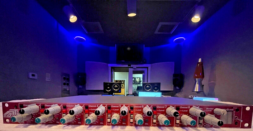 ATI 8MX2 8x2x8 Mic Pre Mixer- Red