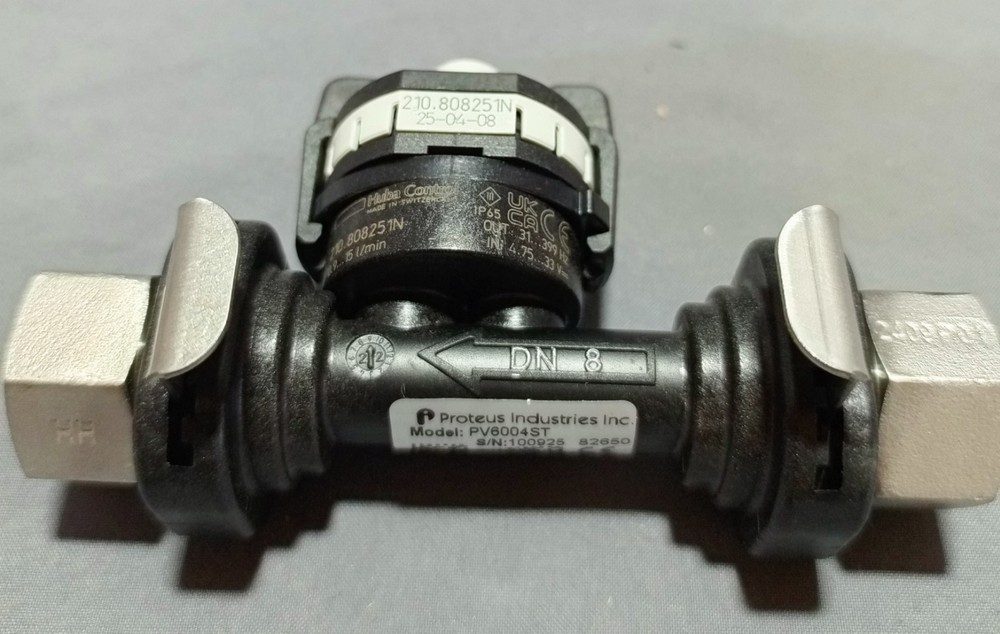Proteus PV6004ST Vortex Flow Sensor W/ Huba Control