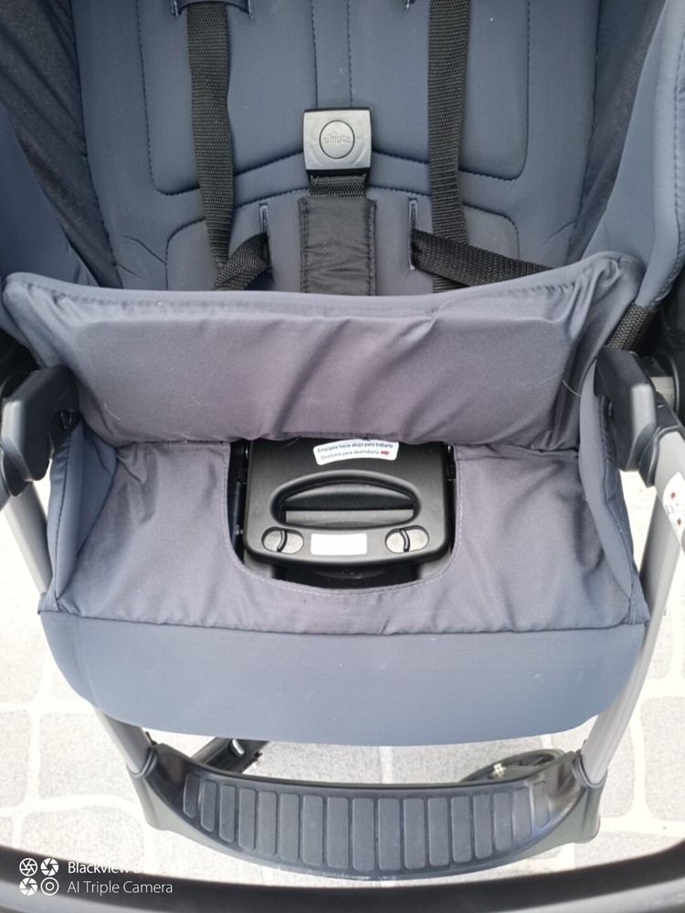 Chicco Bravo Quick-Fold Stroller Black New, Open Box
