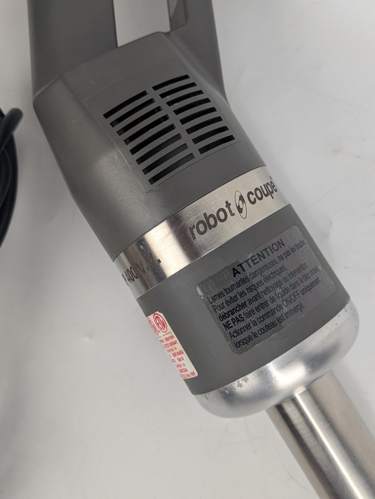 Robot Coupe CMP400VV 16" Compact Stick Variable Speed Immersion Liquidizer 380W