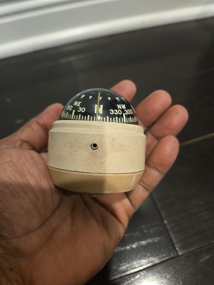 Vintage AIRGUIDE MOBILE COMPASS Boat Marine