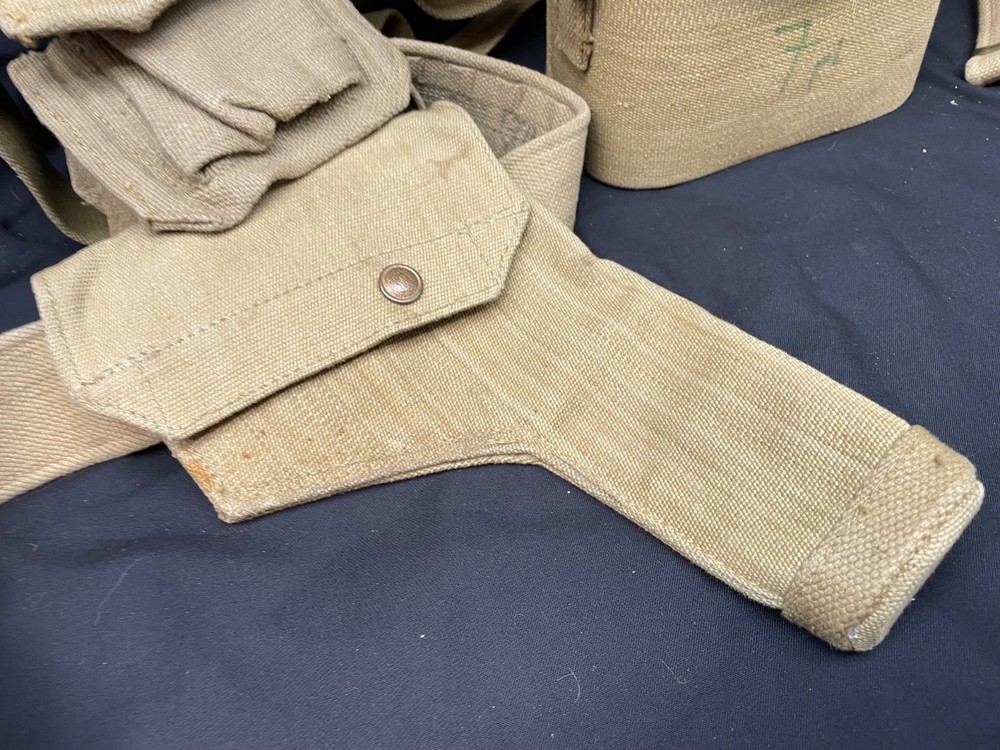 WW2 Officer's Webbing Set - 48" Complete WW2 British Army in Superb Condition
