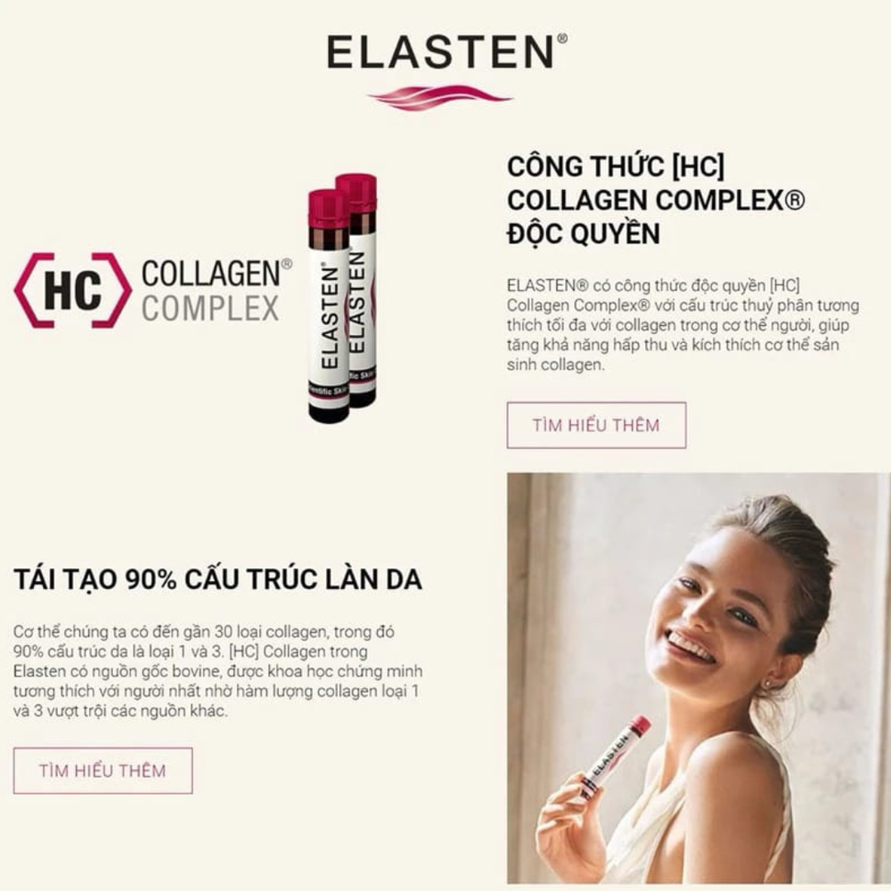 [ ELASTEN ] Germany Elasten Drinking Collagen with 28 tubes Hydrolyzed Collagen