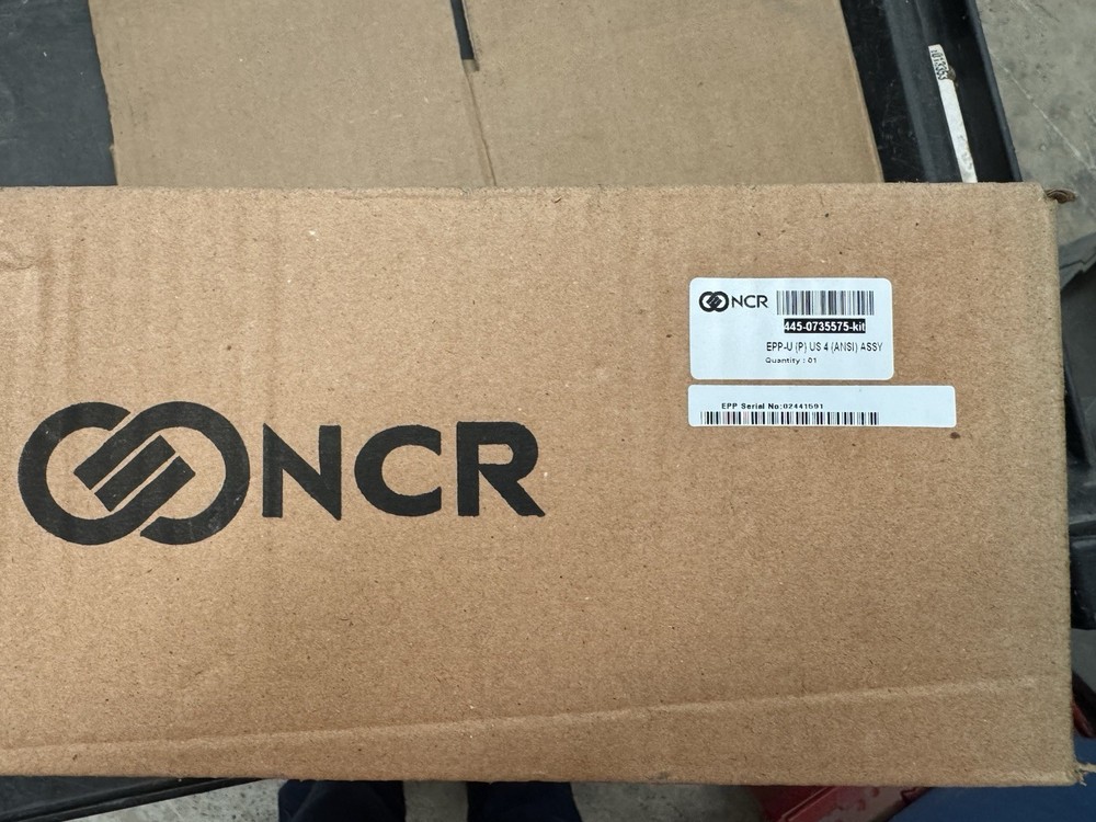 NCR SELFSERV 23 ATM 445-0735575 EPP US KEYBOARD ASSEMBLY…NEW