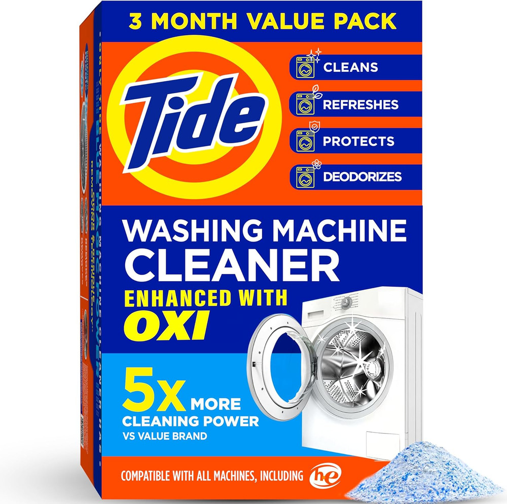 Washing Machine Cleaner, Washer Machine Cleaner with Oxi for Front