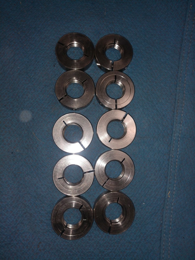 TC-16-8-SS 1-8" Threaded Split Shaft Collar ss