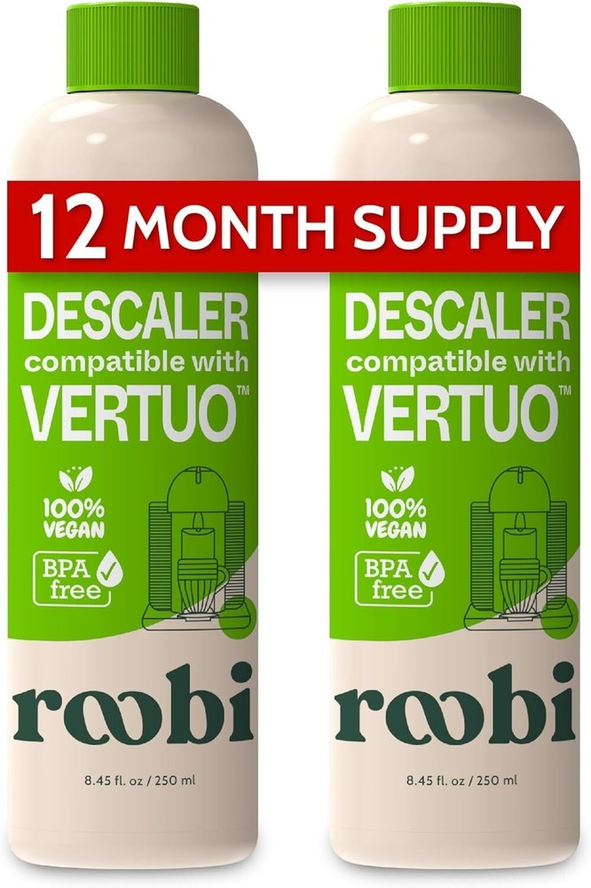 Nespresso Vertuo Descaling Solution 2-Pack Eco Clean | 4 Uses | Fast Ship