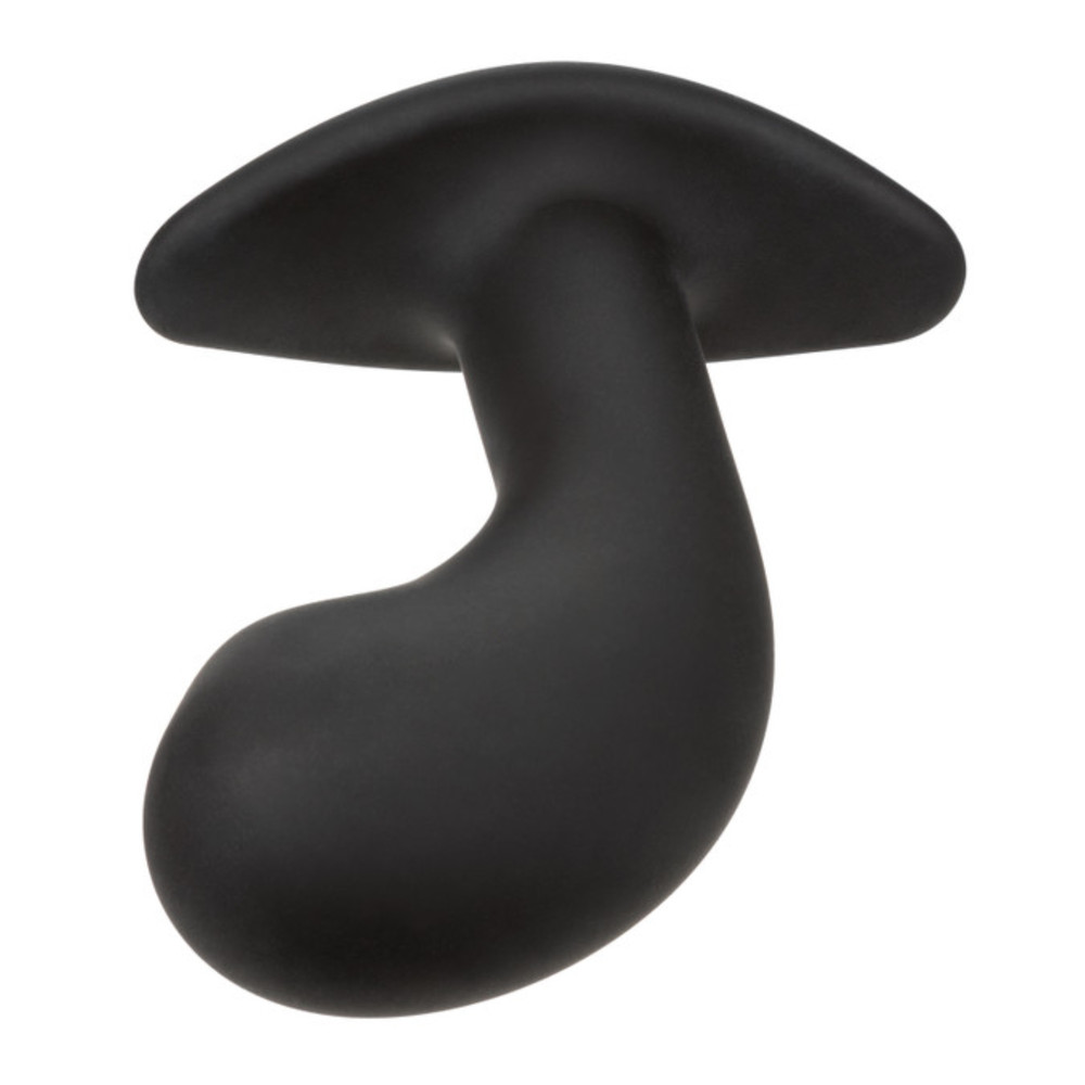 Vibrating Rechargeable Anal Butt Curved Plug Multi-Speed Prostate Stimulator