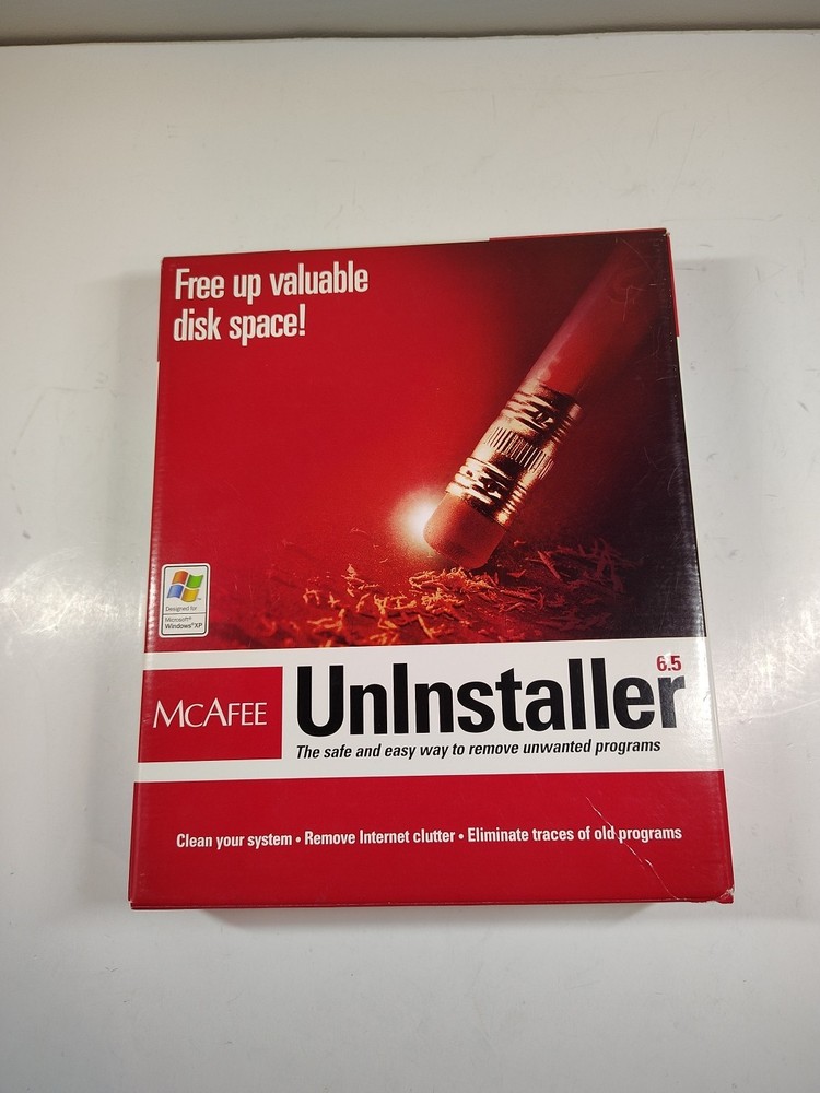 McAfee Uninstaller 6.5 (Rare)