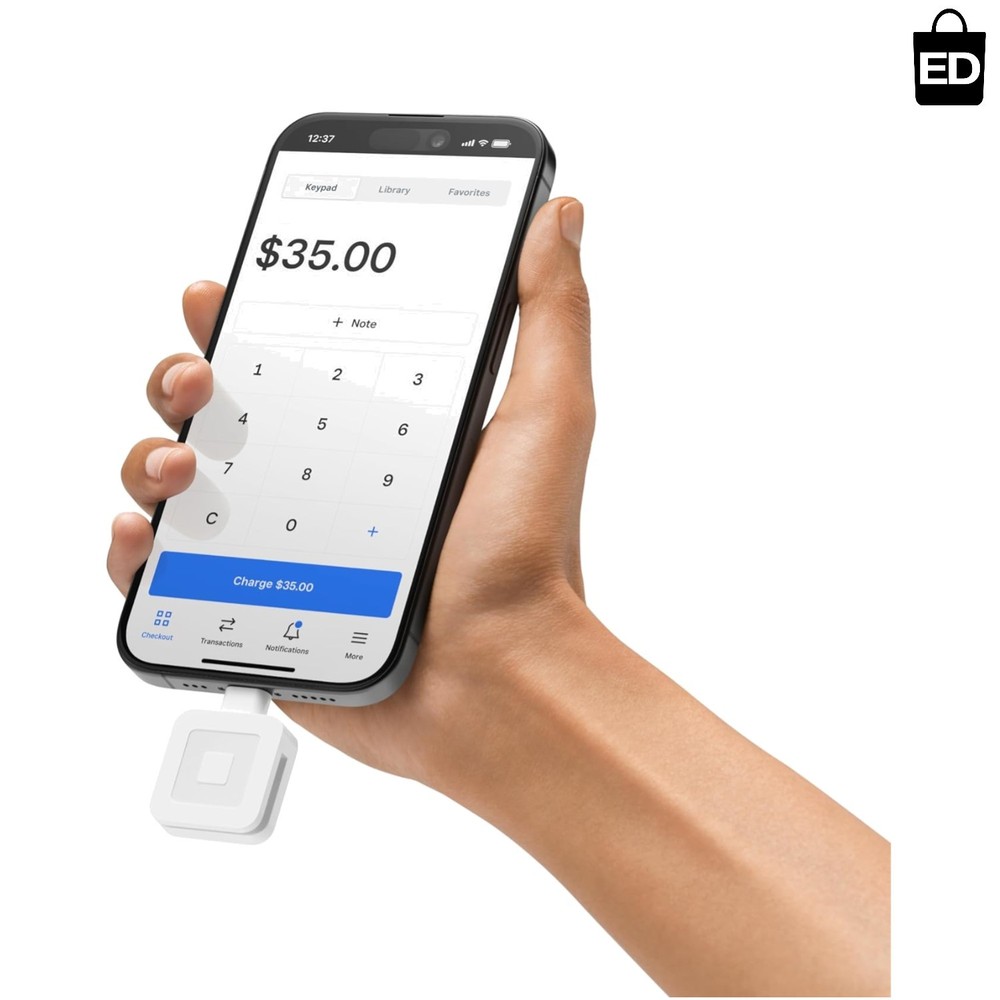 Effortless Mobile Payment Solution: USB-C Magstripe Reader for iPhone & Android