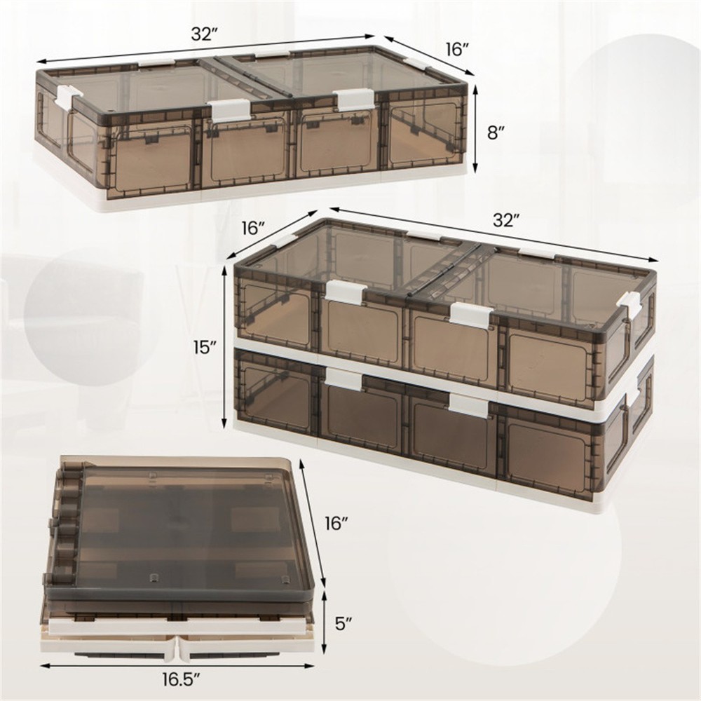 2 High-quality Storage Cabinets with Wheels