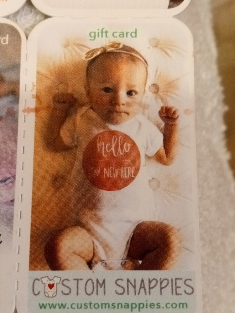 Custom Snappies Gift Card 50$ Value