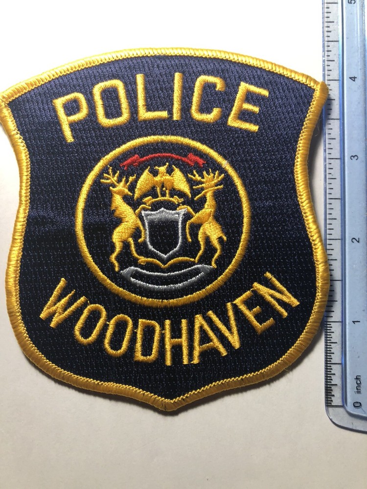 Woodhaven Michigan Police Patch