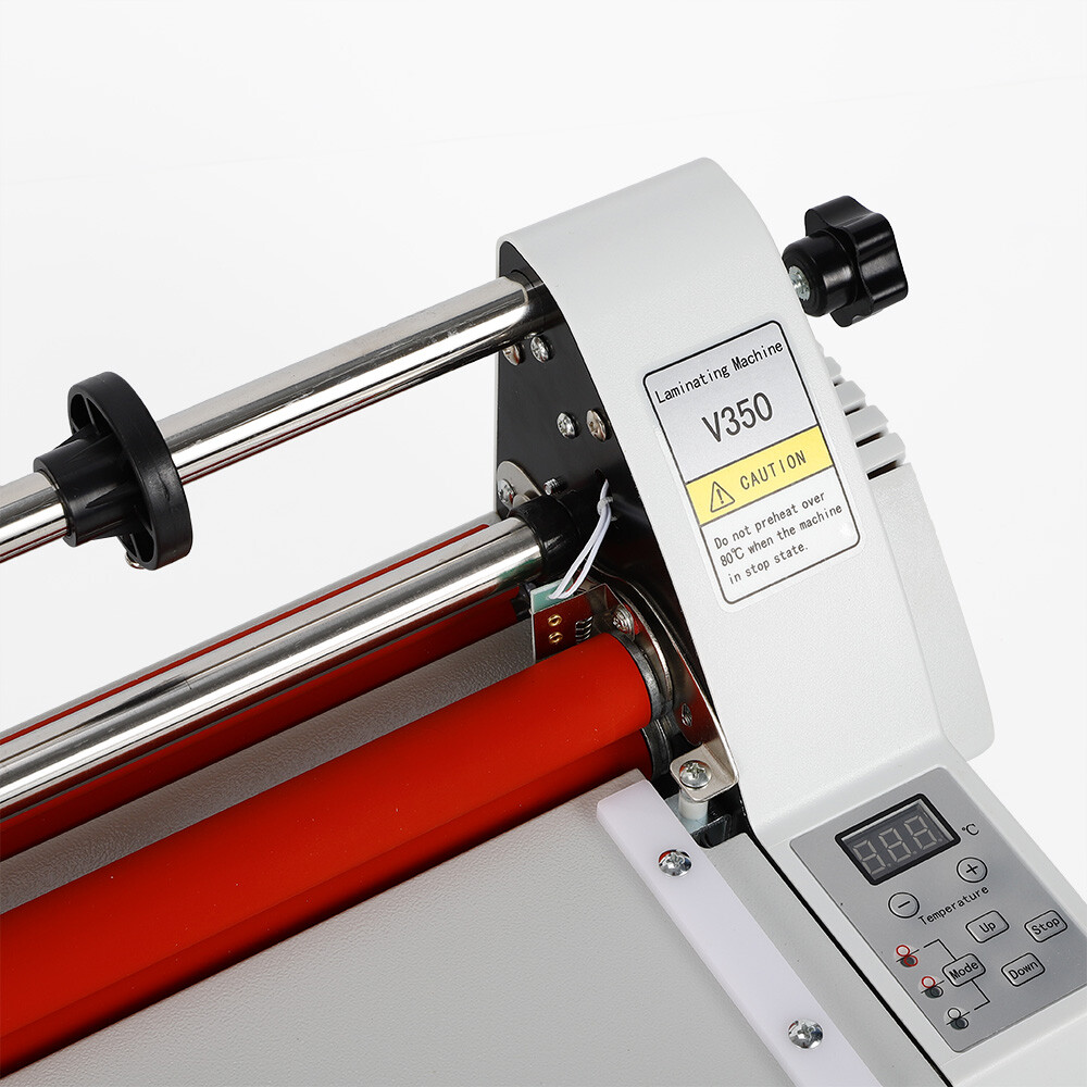 Hot Cold Roll Laminator Single & Dual Sided Digital Display Laminating Machine