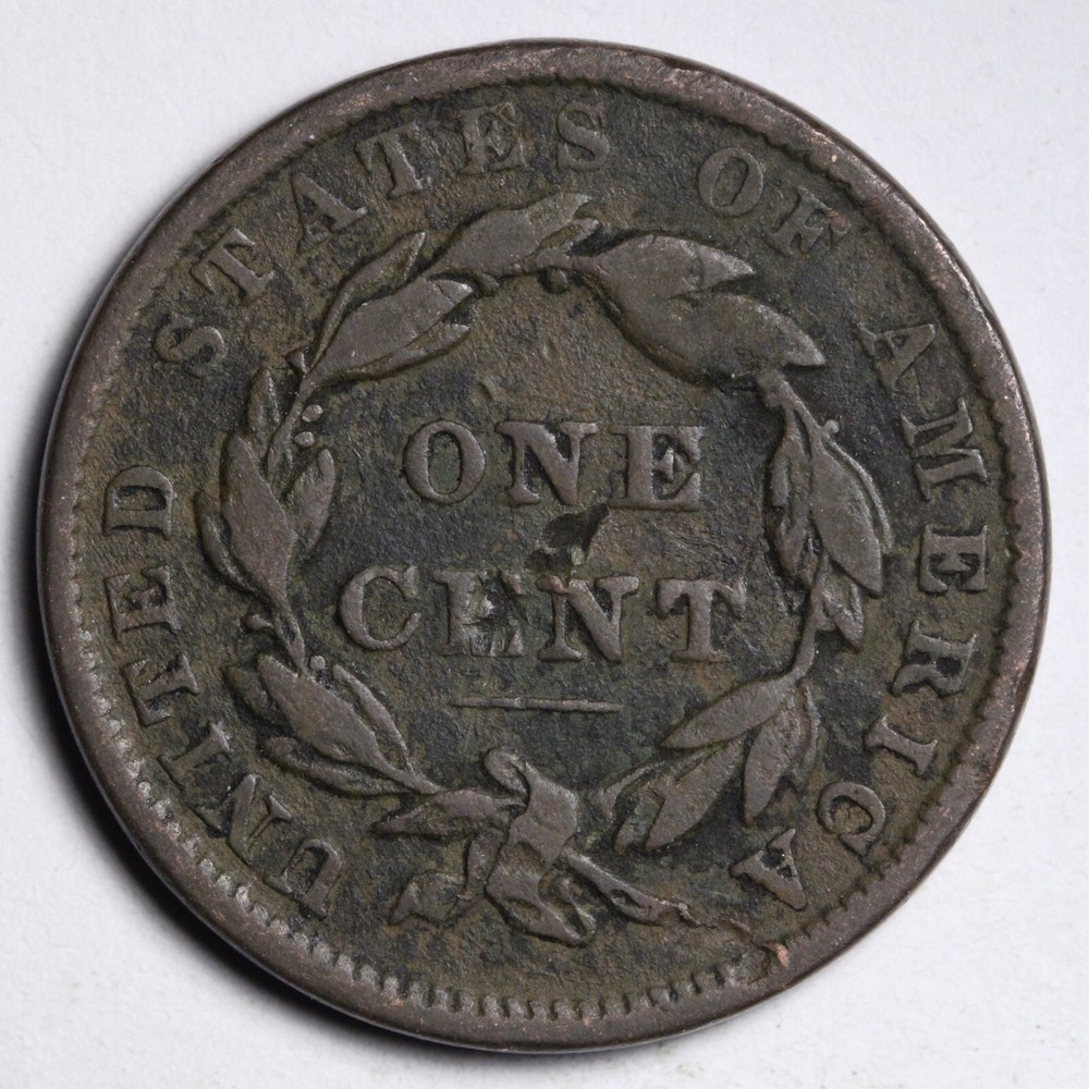 1837 Coronet Head Large Cent CHOICE FINE E181 WB