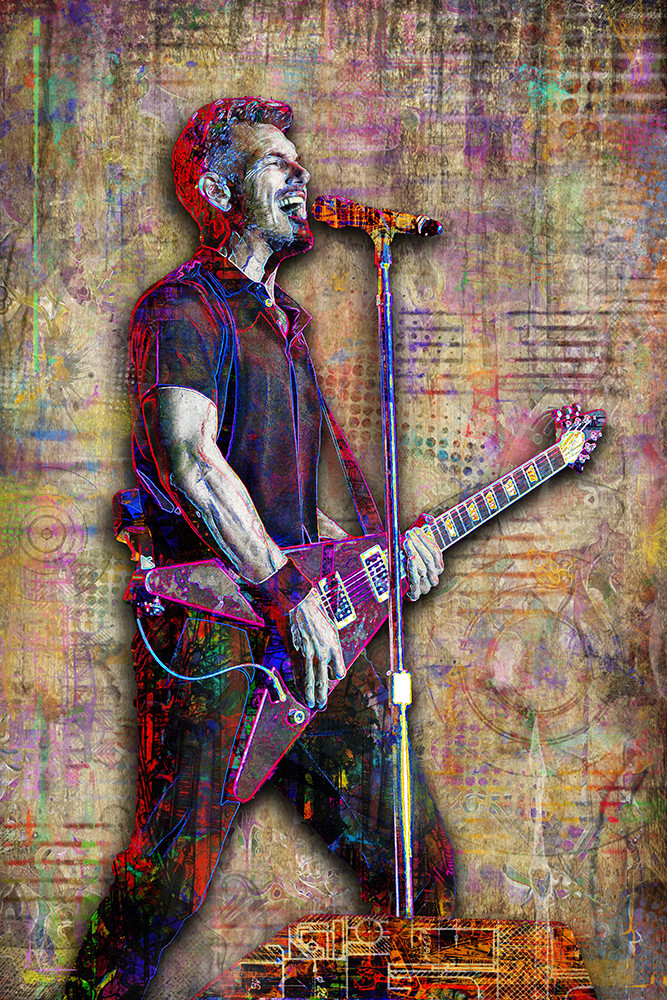 Nick Hexum of 311 Poster 16x20in Nick Hexum 311 Tribute Free Shipping US