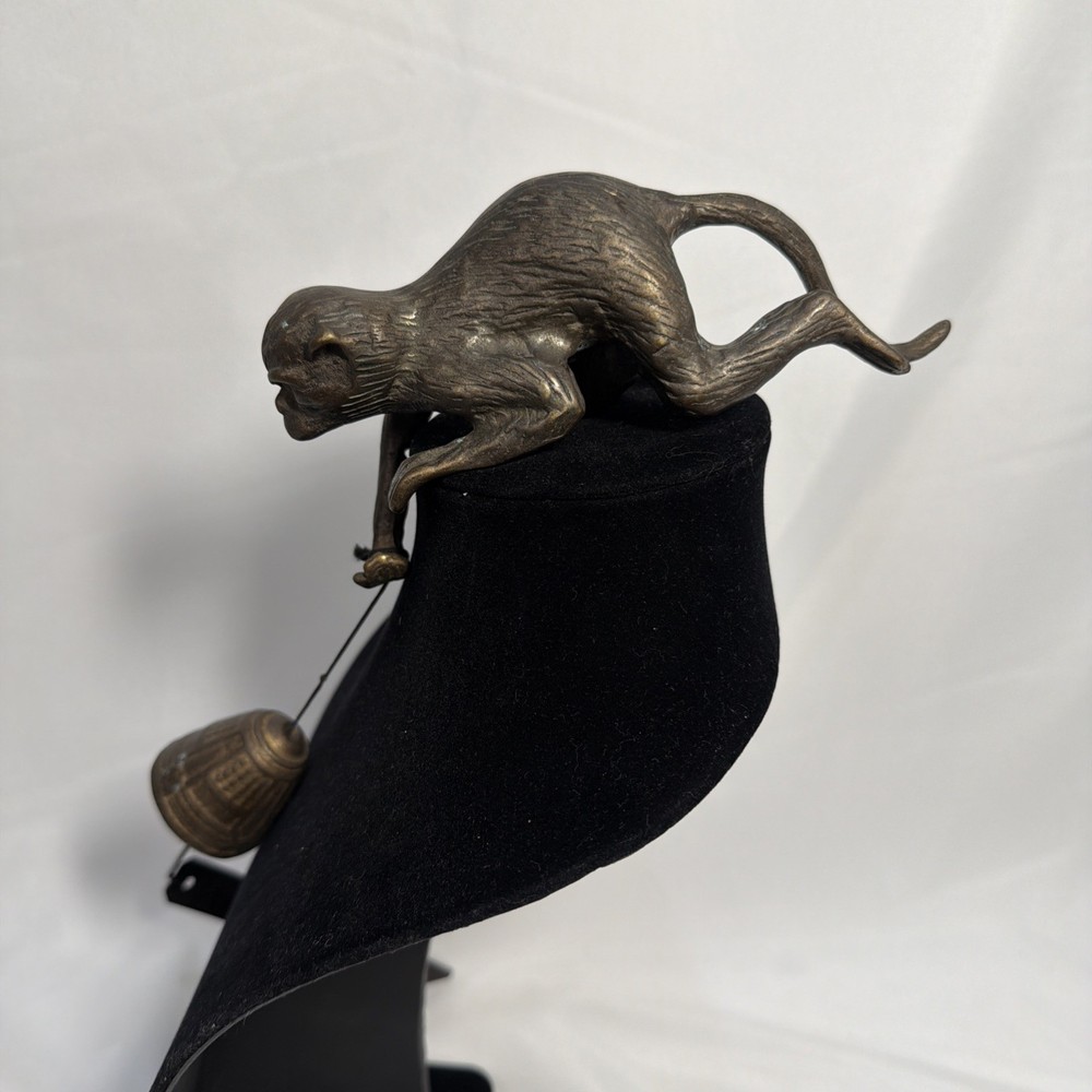 Brass Monkey Chime Outdoor Decoration Unique Cute