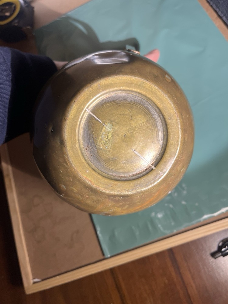 Vintage Brass? Milk/Water? Jug