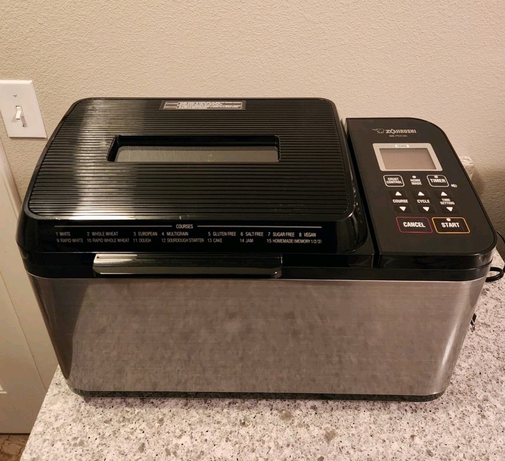 Zojirushi BB-PDC20 Automatic Bread Maker – Black, 2 lb