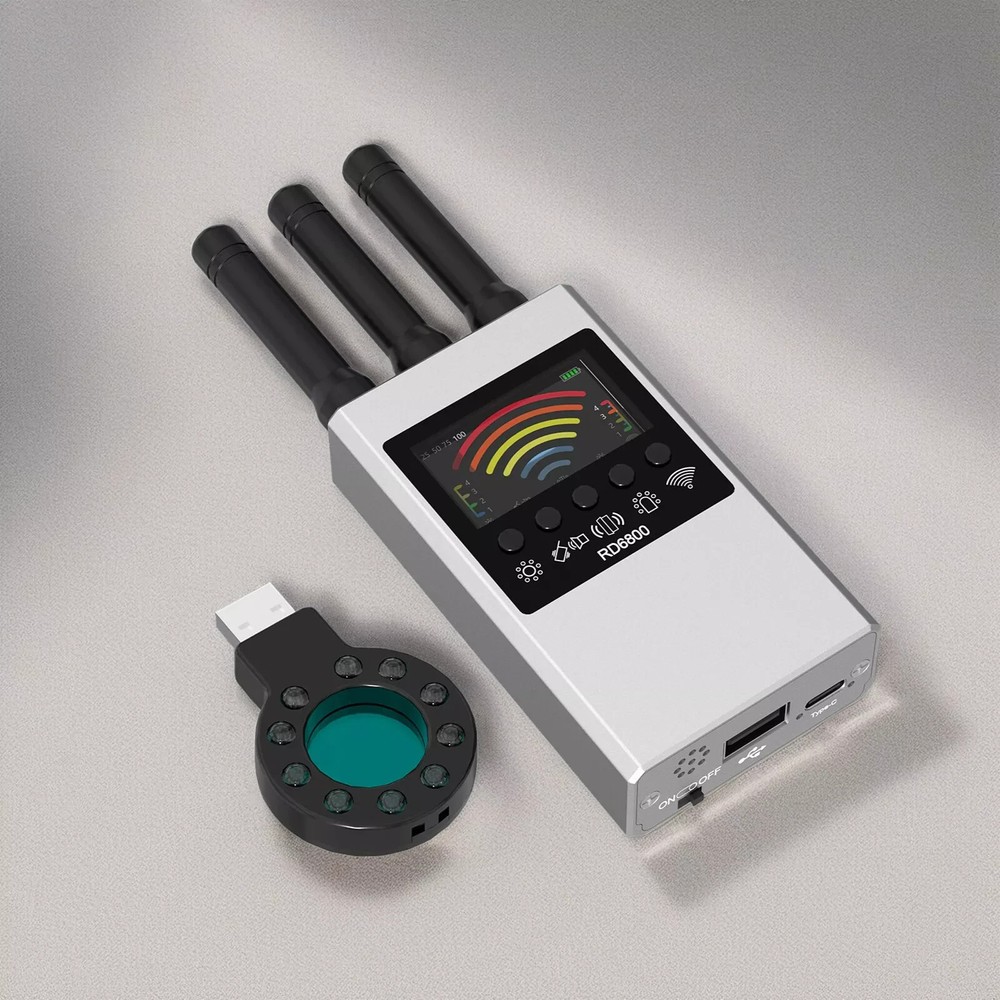 GPS Tracker Anti Spy Hidden Camera Detector Finder Wireless Bug Detection Device