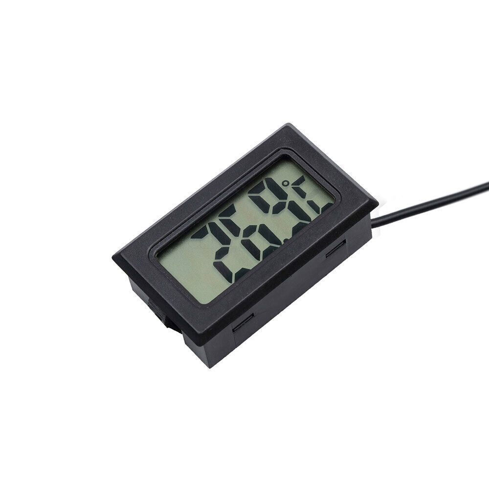 Mini LCD Car Digital Thermometer Hygrometer Temperature Sensor Meter Gauge