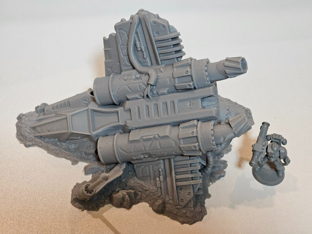 Crashed spaceship crashed fighter craft rocky terrain crashed spaceship 009