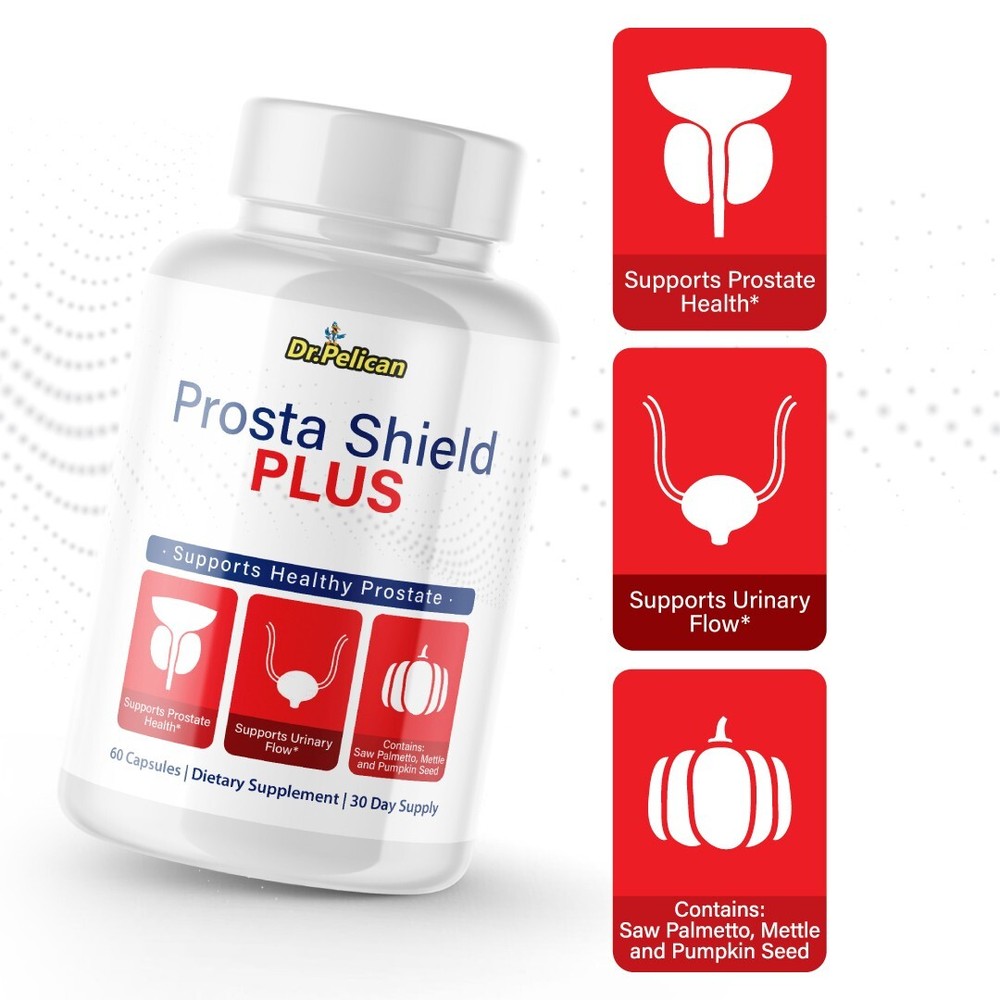 Prosta Shield Plus - Prostate Support- 60 Capsules