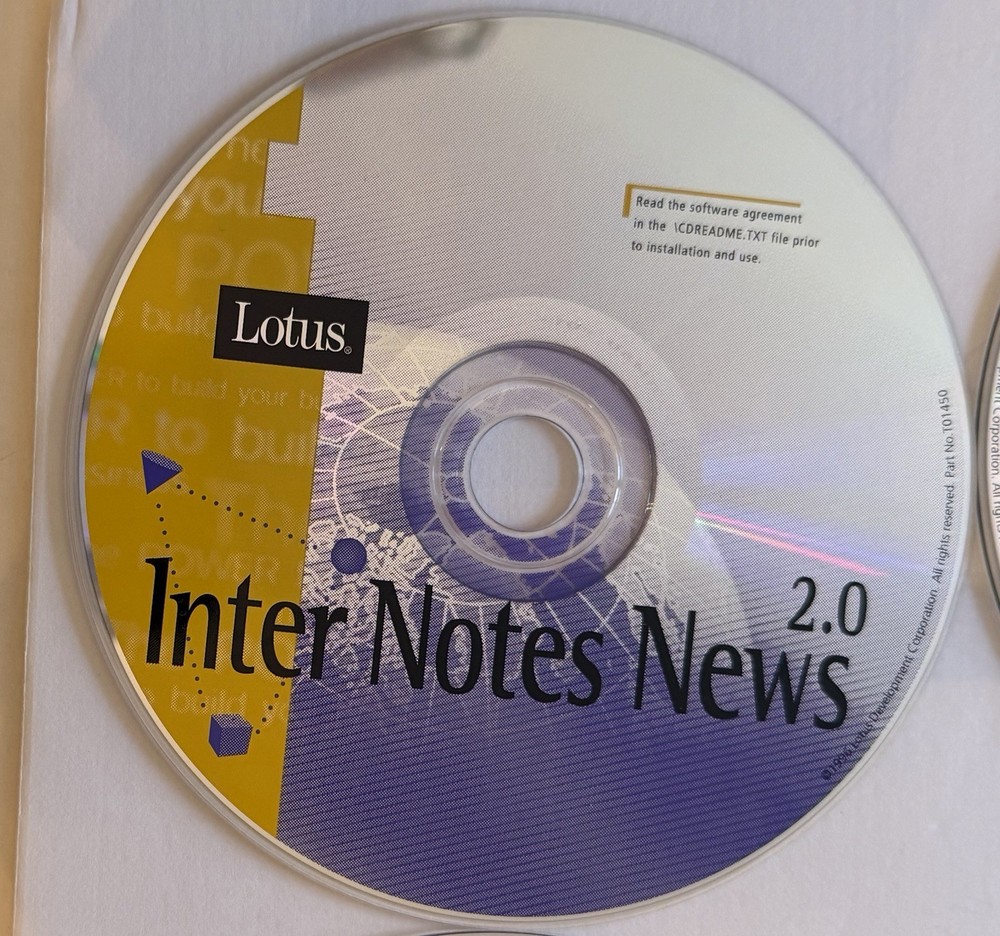 Vintage Lotus Notes CD Lot - 22 CDs from Business Partner Program